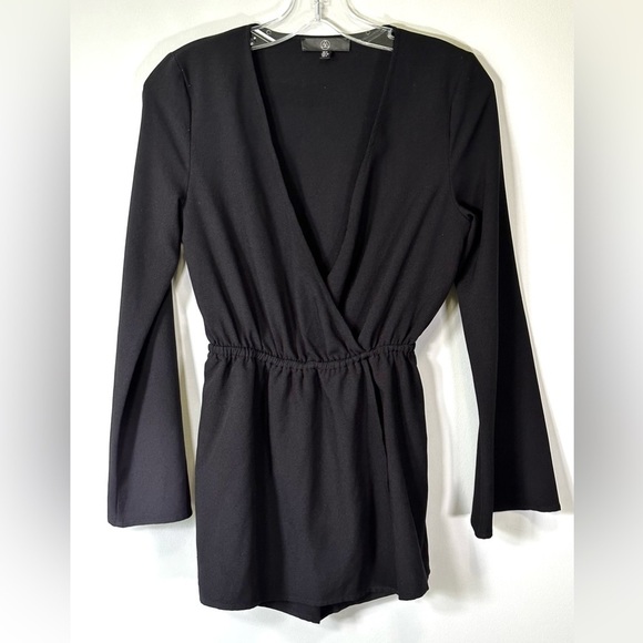 Women’s Deep V-Neck Romper - Picture 1 of 4